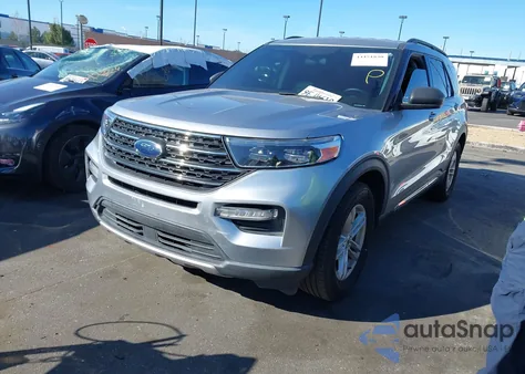 2022 Ford Explorer Xlt из США, поврежденный, VIN 1FMSK7DHXNGA96886